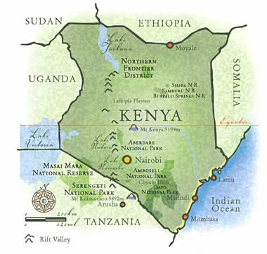East Africa is the spiritual Map Of Kenya Africa. East Africa is the spiritual